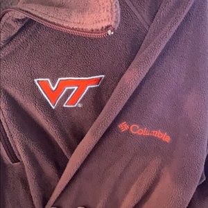 Columbia Virginia Tech quarter zip